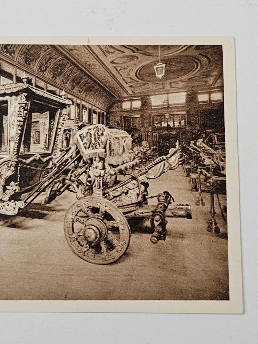 Late XVII Century French Coach Postcard